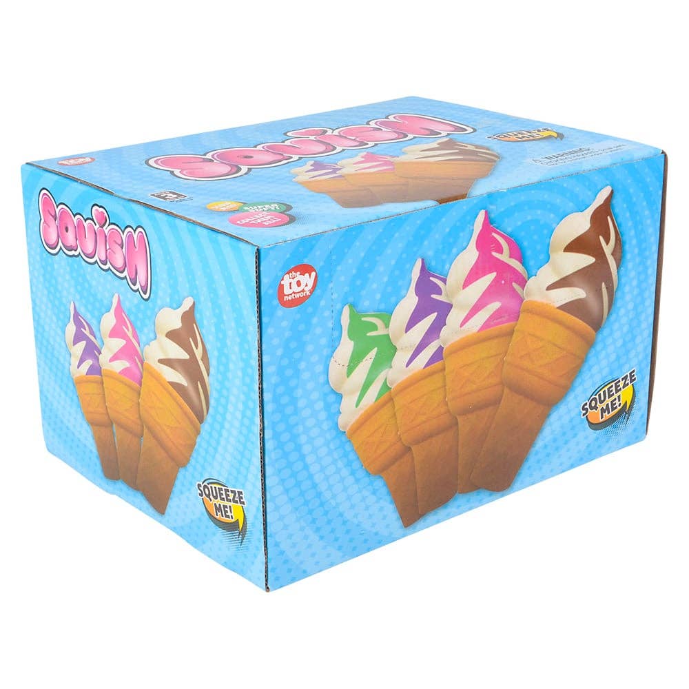 SLOW RISE SQUISH ICE CREAM 6" 1PC