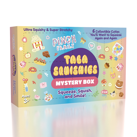 Pinch Family: Taba Animals Super Squishy Toys Mystery Box-6 Taba Squishies per box!