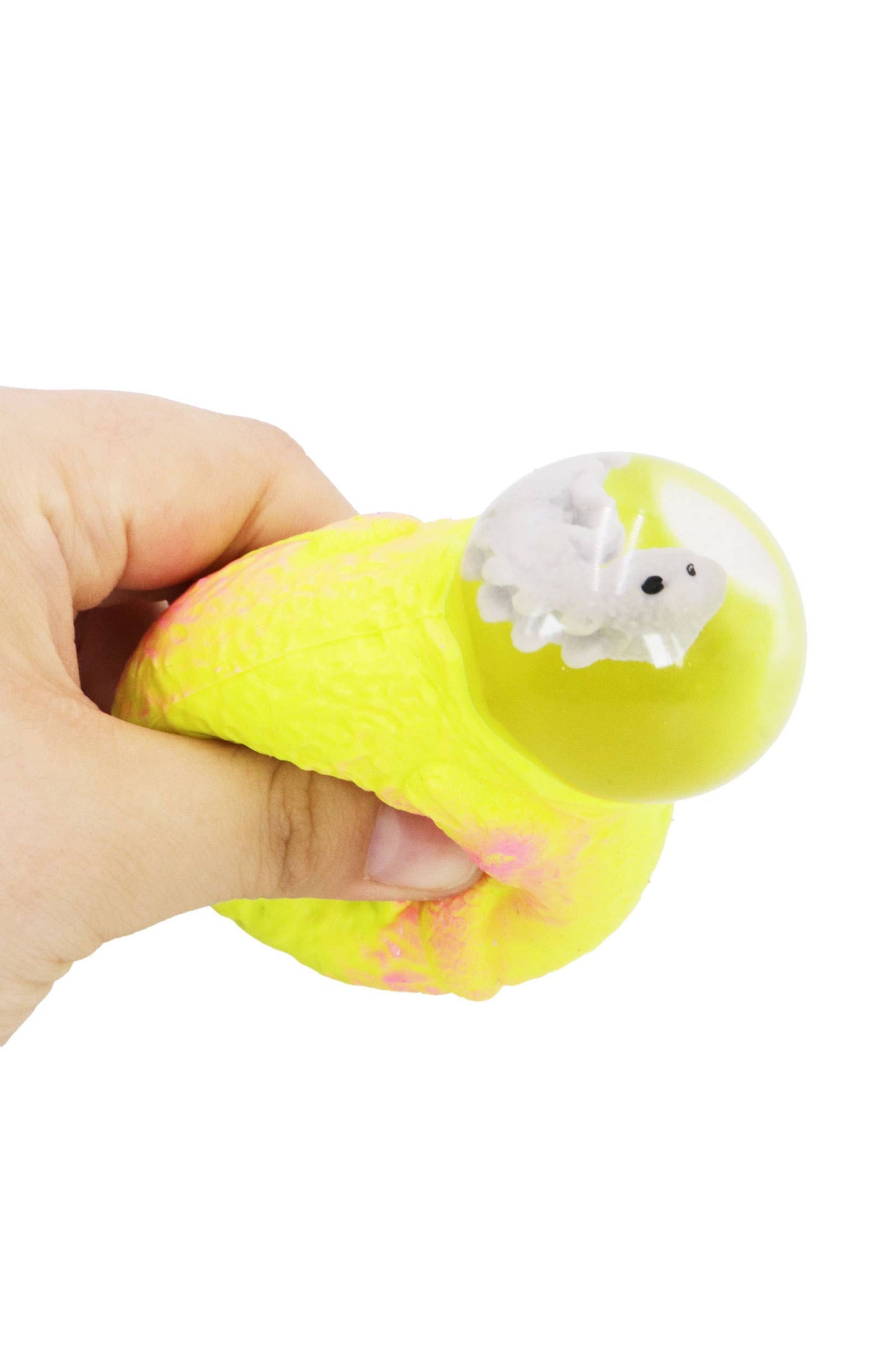 Dinosaur Egg Fossil Figure Water Filled Squishy 1 PC
