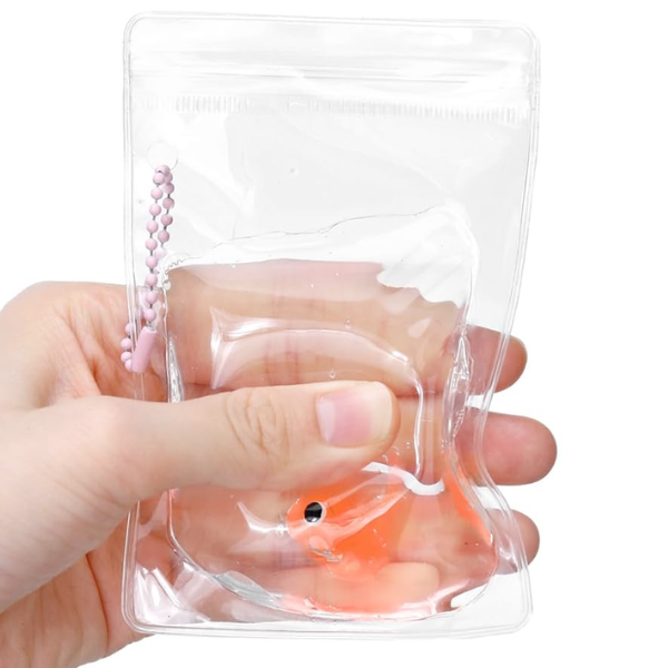 Therapy Shoppe - Squishy Goldfish in a Bag