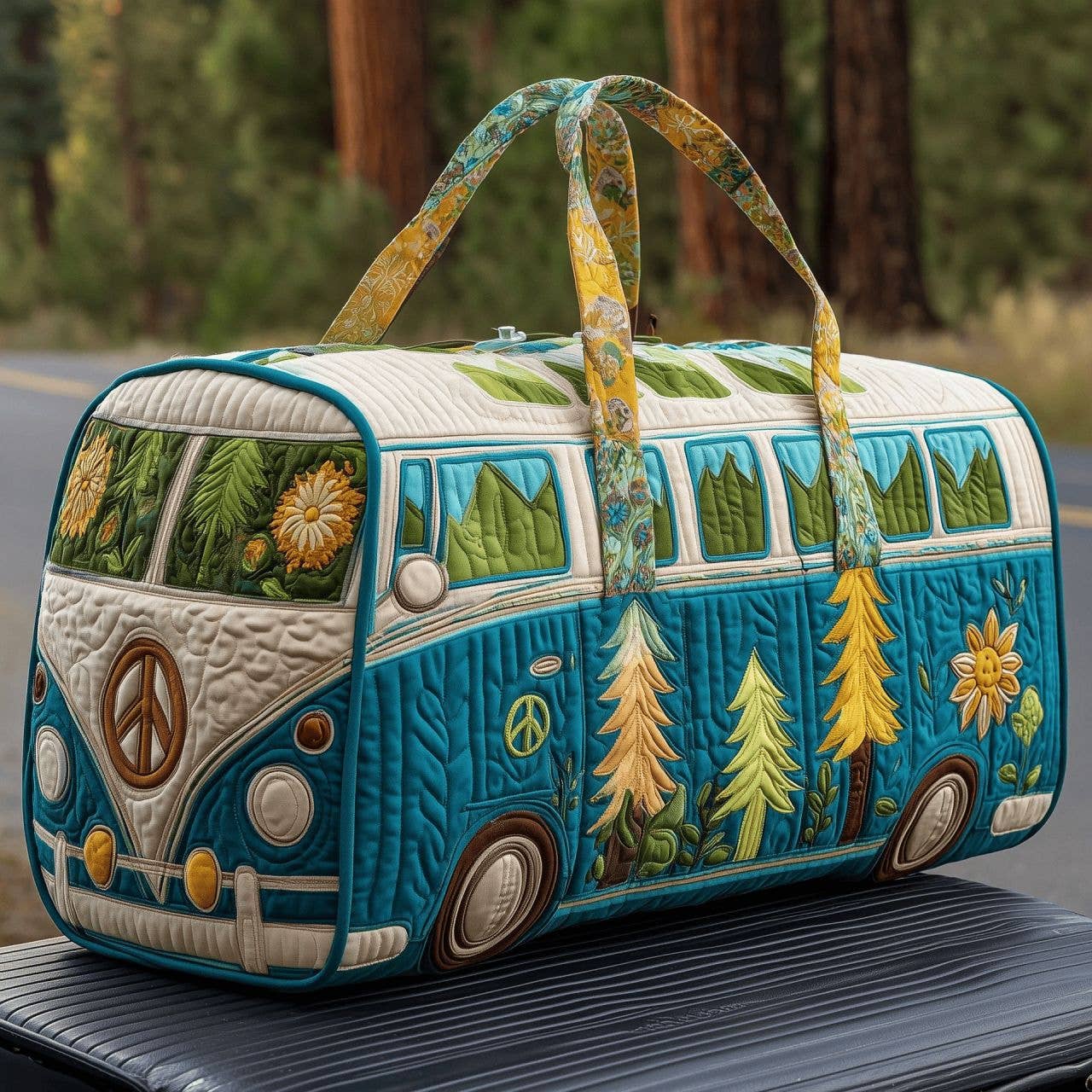 Ekartini - Short Handbag Quilted Travel Sports Gym Bag