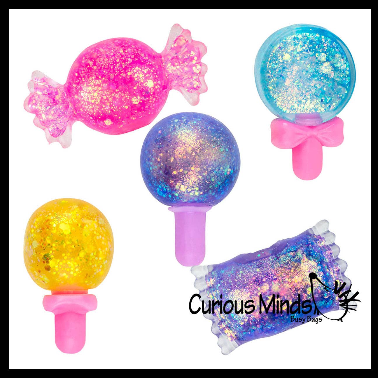Mini Candy Shaped Thick Glue/Gel Syrup Molasses Stretch -1PC