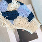 Funkyrel® Atzbranding Limited - Crosa - Floral Pattern Hollow Knit Sweater