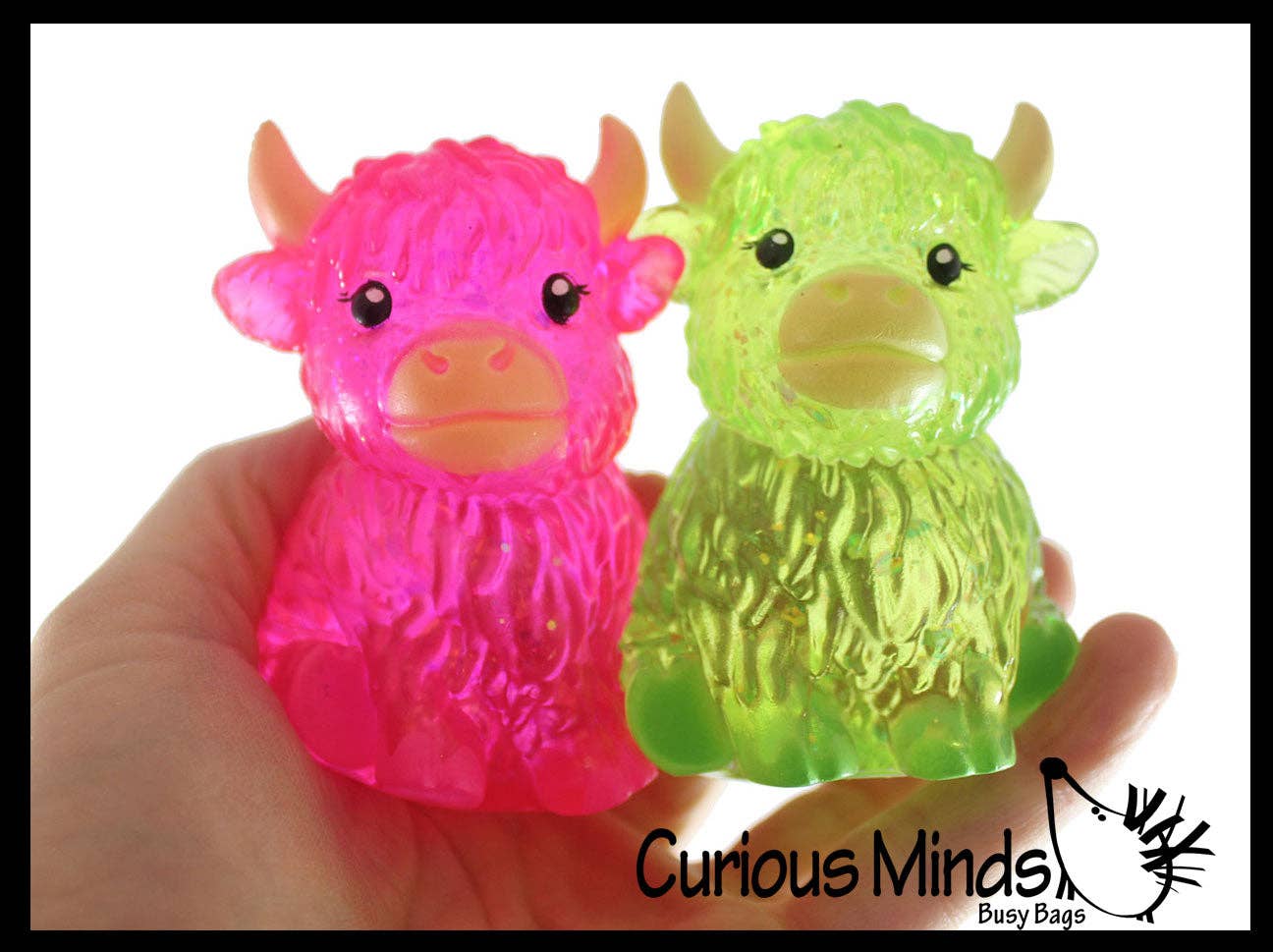 Highland Cow Shaped Ball - Fidget Stress Toy