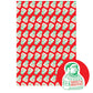 Gangsta Wrapper Biggie Gift Wrapping Paper Roll of 3 Sheets