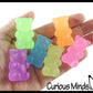 1 Bag of 6 Gummy Bear Squishy Mochi Fidget