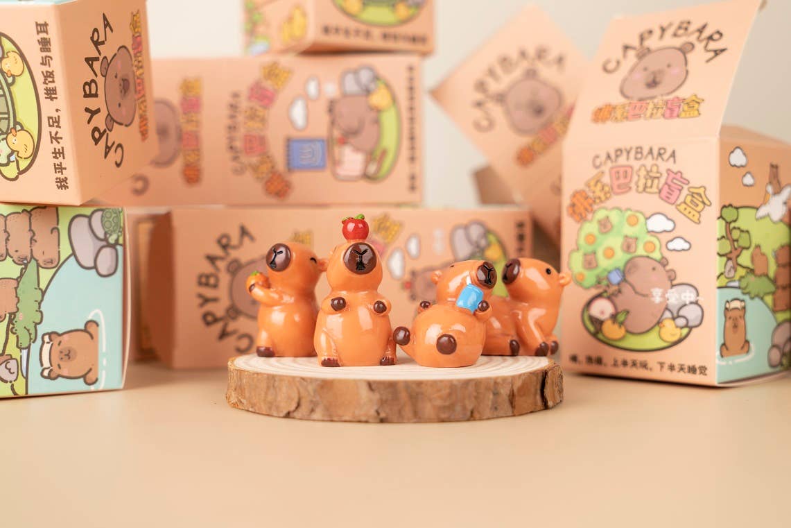 Capybara Box CAPYBARA MINI FIGURINE BLIND BOX – Snark Gifts