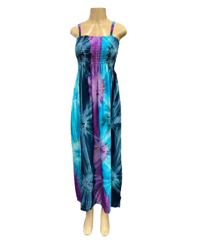 DK Hawaii - Long Tie Dye Maxi Dress