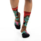 Good Luck Sock - Men's Halloween, Evil Zombie Socks