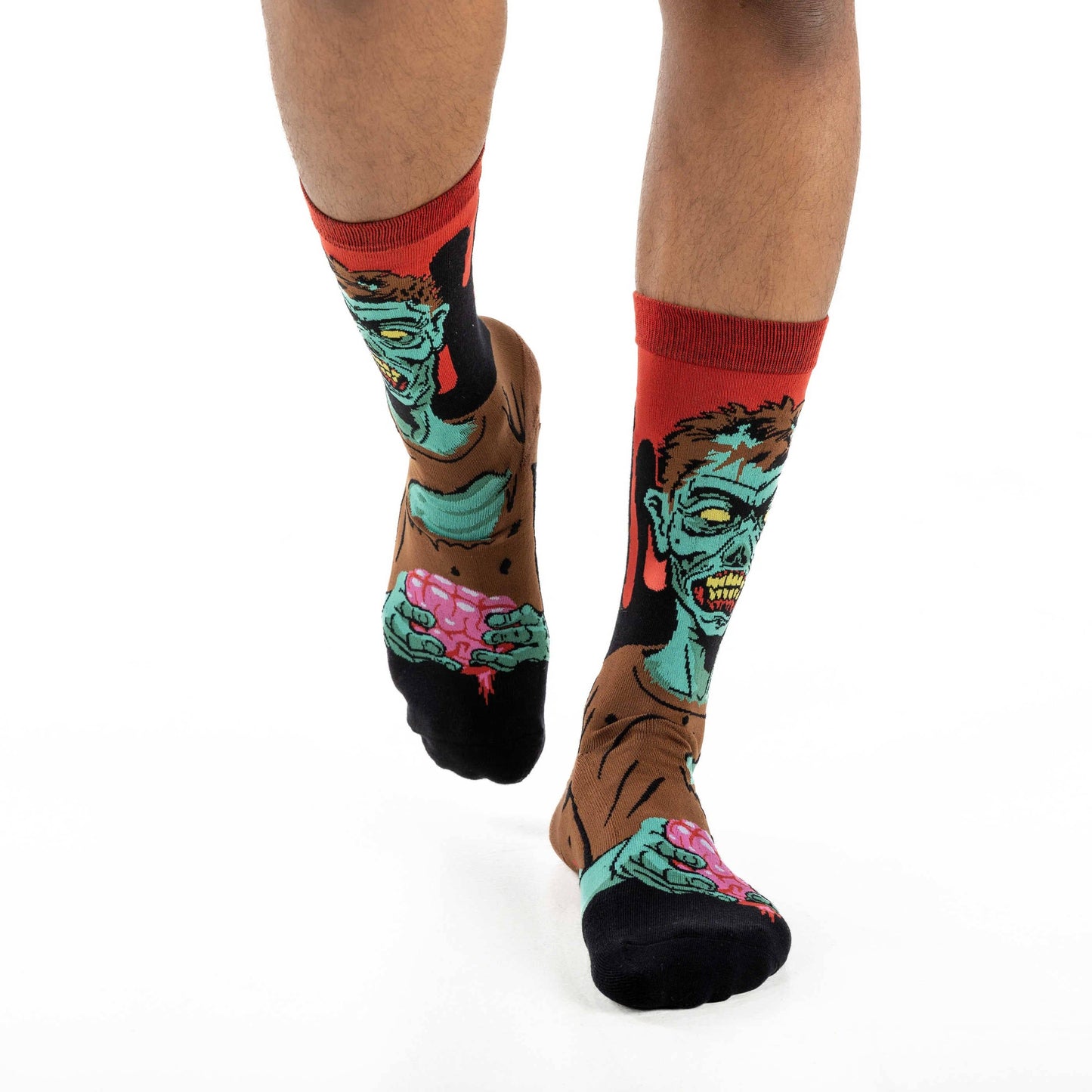 Good Luck Sock - Men's Halloween, Evil Zombie Socks
