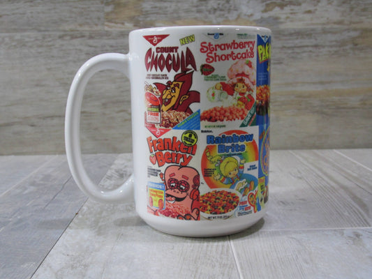 1980s Cereal Box //15oz. Ceramic Mug