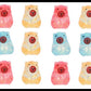 1 Capybara Cute Sugar Ball - Thick Glue/Gel Syrup Molasses