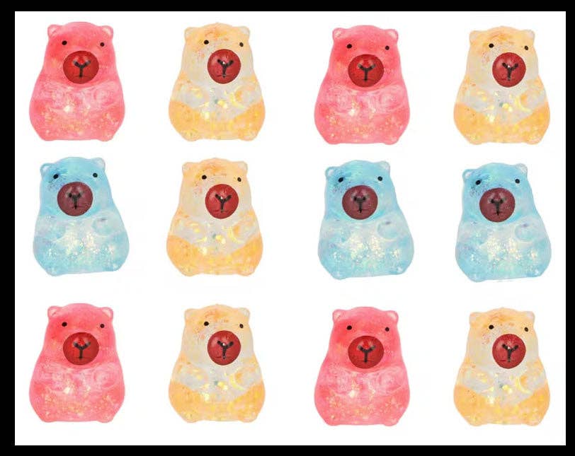 1 Capybara Cute Sugar Ball - Thick Glue/Gel Syrup Molasses