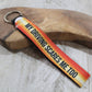 My Driving Scares Me Too //neoprene Wristlet Keychain