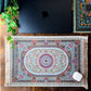 Umays Boho - Rug Design Desk Mat, Mini Rug, Small Persian Rug, Office Decor