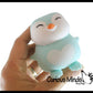 Curious Minds Toys - 1 Marshmallow Penguin Animal Stress Balls - Ultra Soft Knead