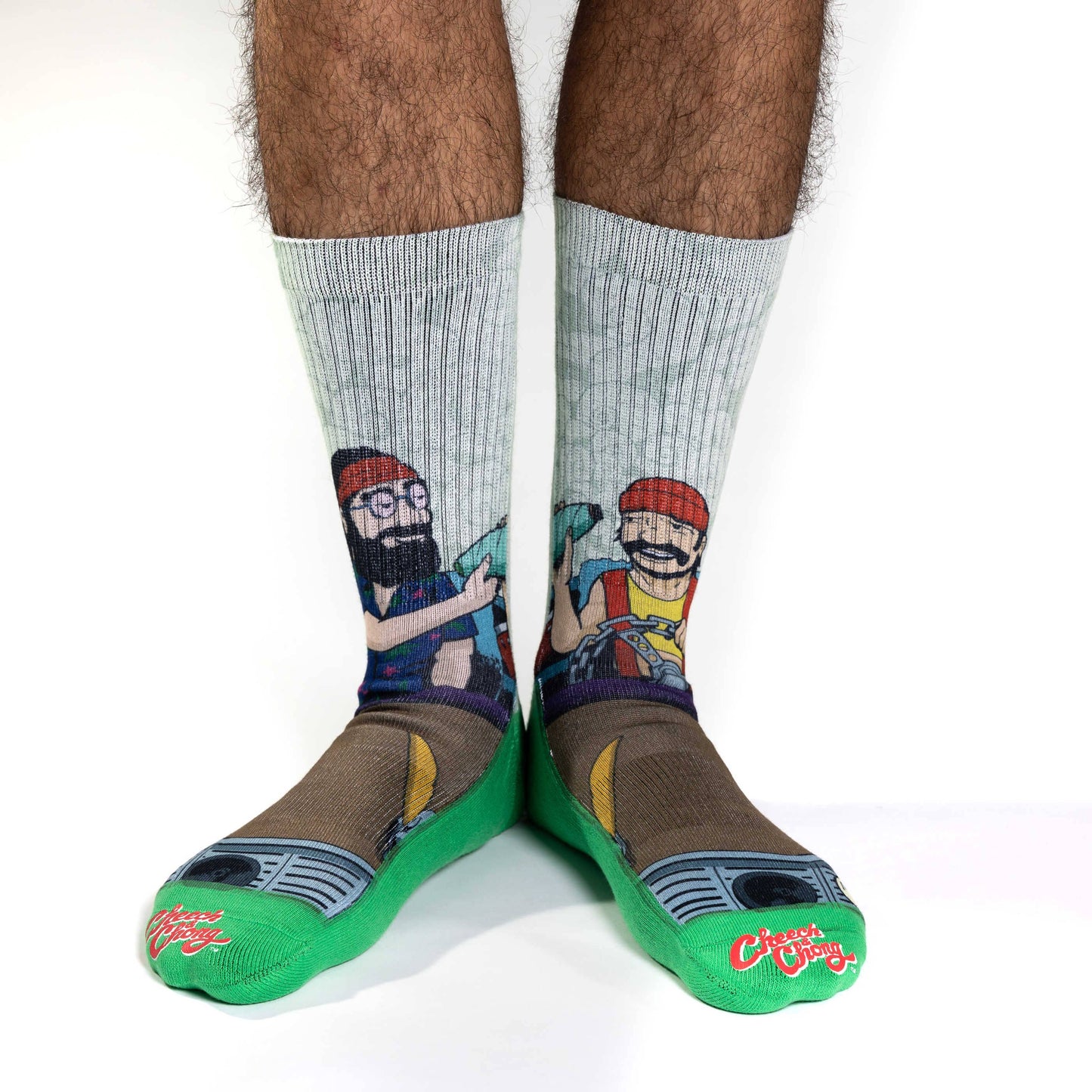 Good Luck Sock - Men's Cheech & Chong Pass the Blunt Socks [CLEARANCE]