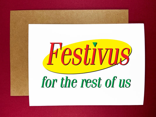 “Festivus” Seinfeld Holiday Card