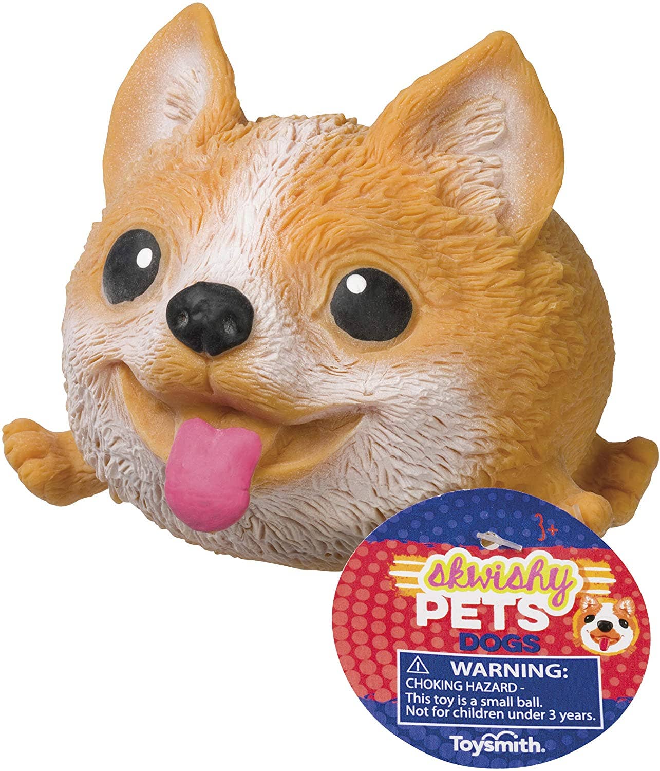Skwishy 4.5" Pet Dog, Stretch/Squish/Squeeze - 1 PC