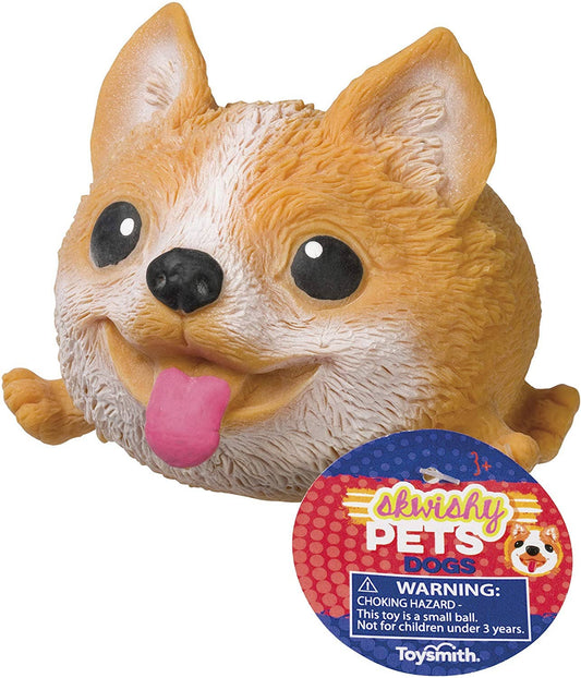 Skwishy 4.5" Pet Dog, Stretch/Squish/Squeeze - 1 PC