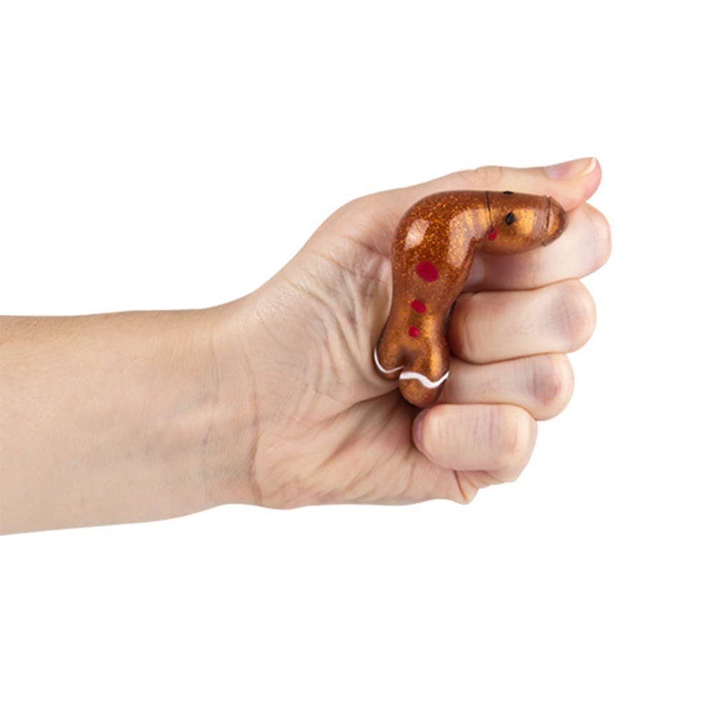 Mini  2.25" SQUISH STICKY  GINGERBREAD MAN  1PC