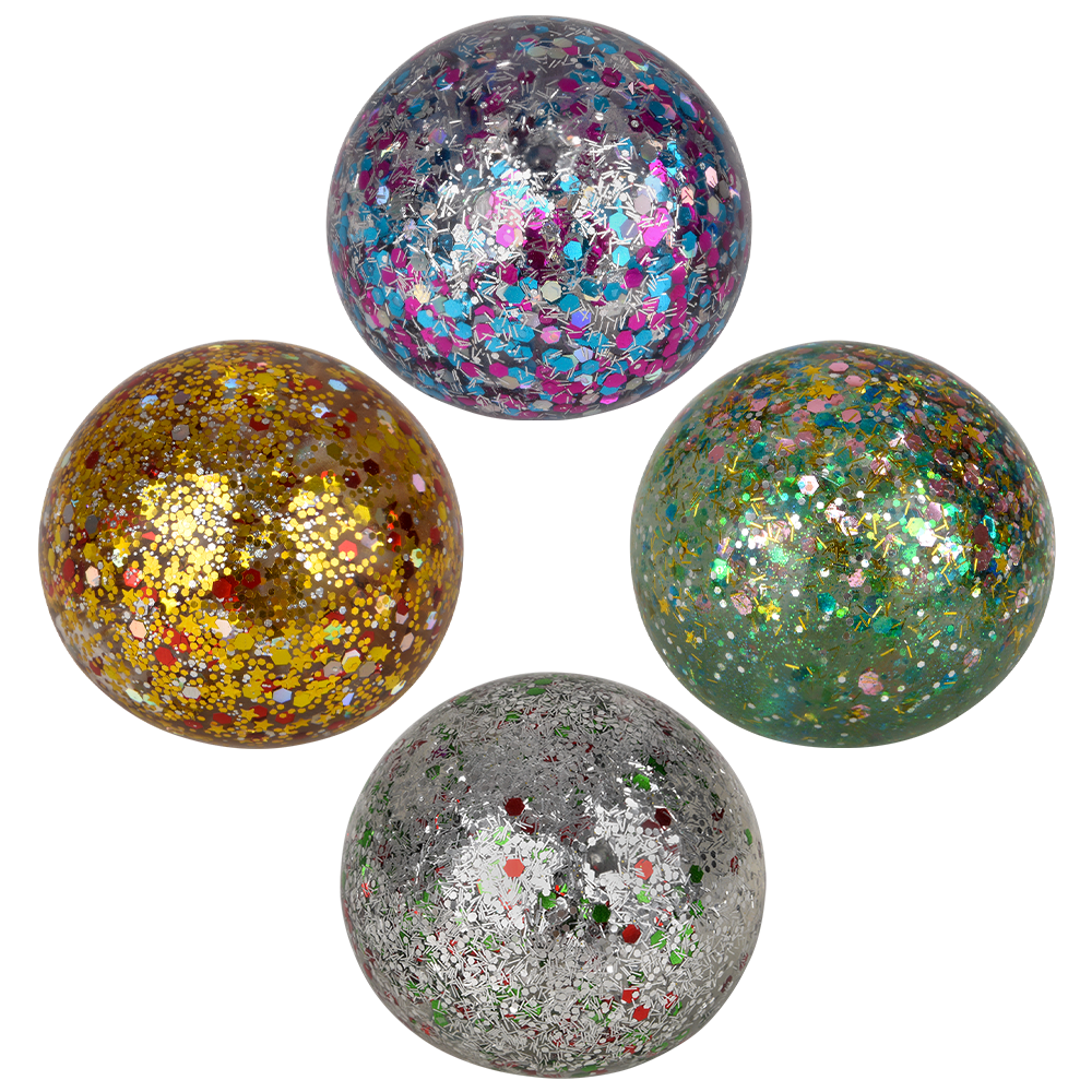 2.4" SPARKLE SQUEEZY SUGAR BALL 1PC