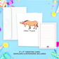 Pop Up Dancing Unicorn Card