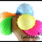 Spiky Bumpy Soft Doh Filled 1.7" Stress Ball Squishy 1PC