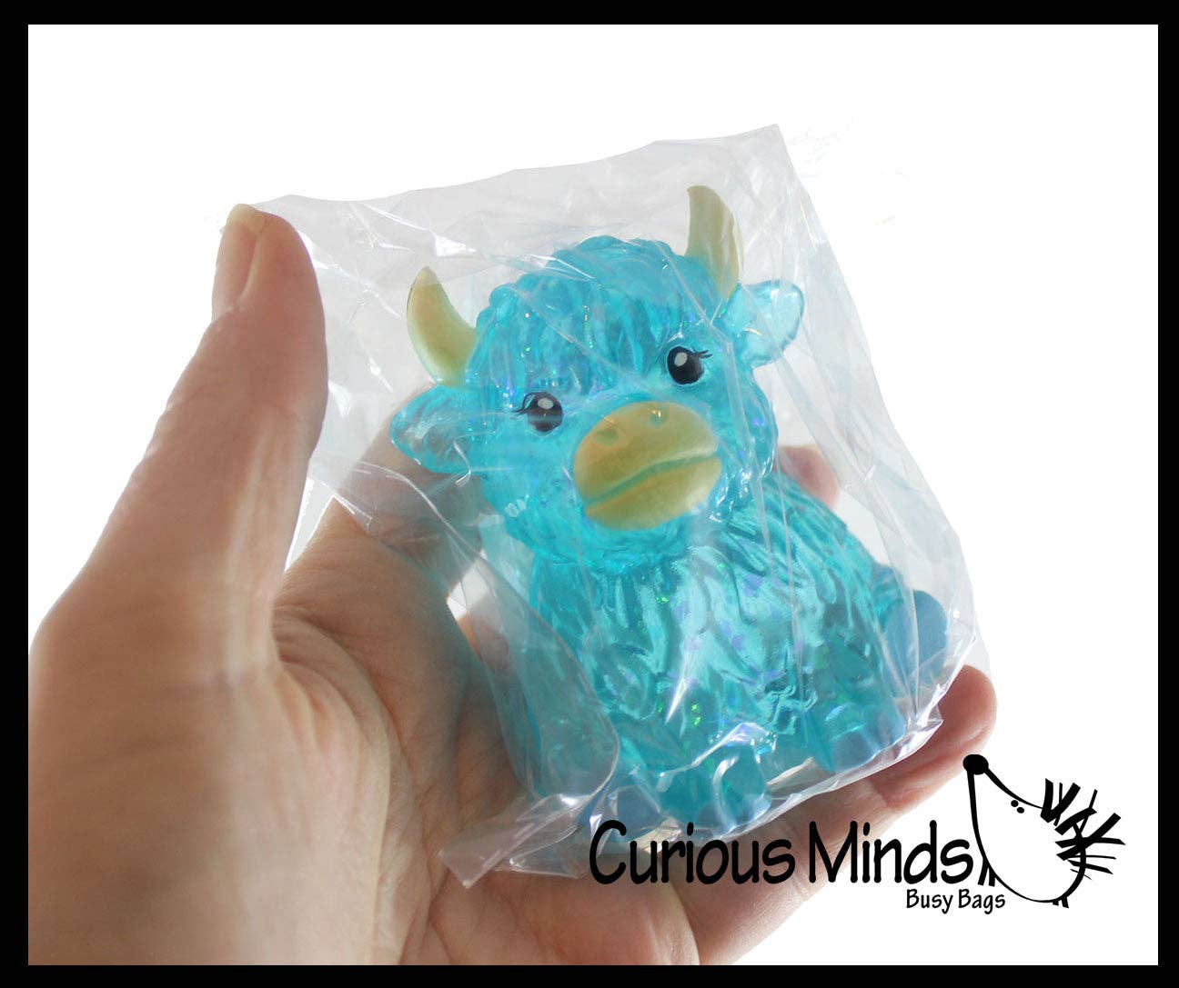 Highland Cow Shaped Ball - Fidget Stress Toy