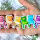 Mini Rainbow Froggy Chair Sticker Packs