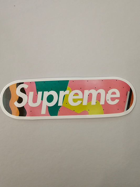 Supreme Skateboarding Sticker