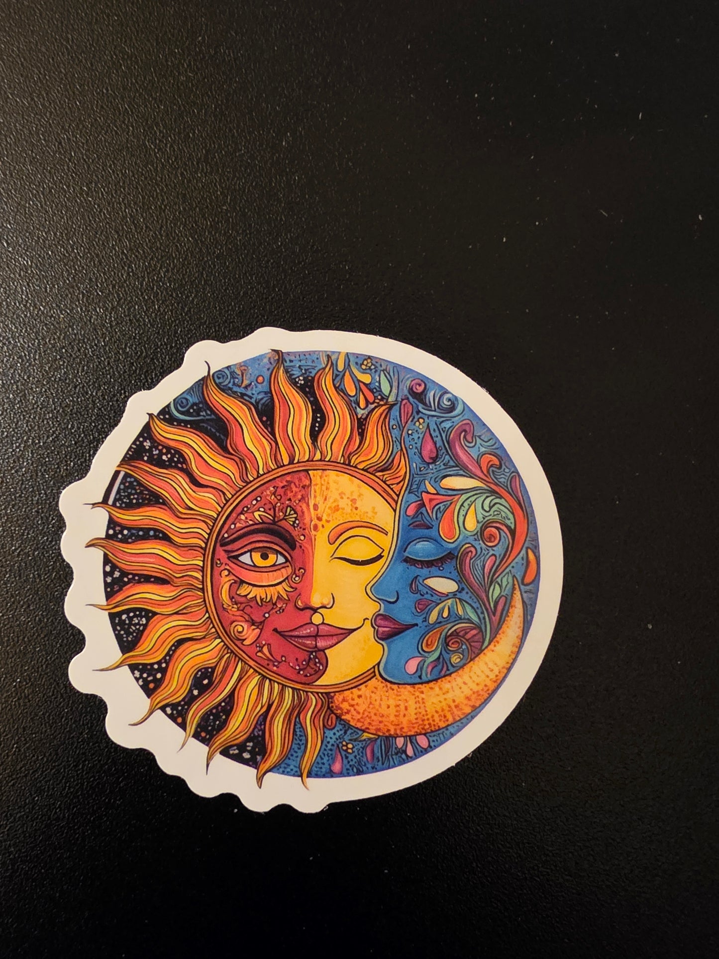 Sun and Moon Sticker