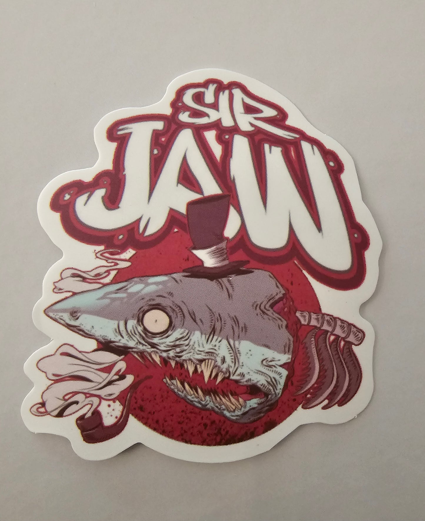 Sir jaw sticker
