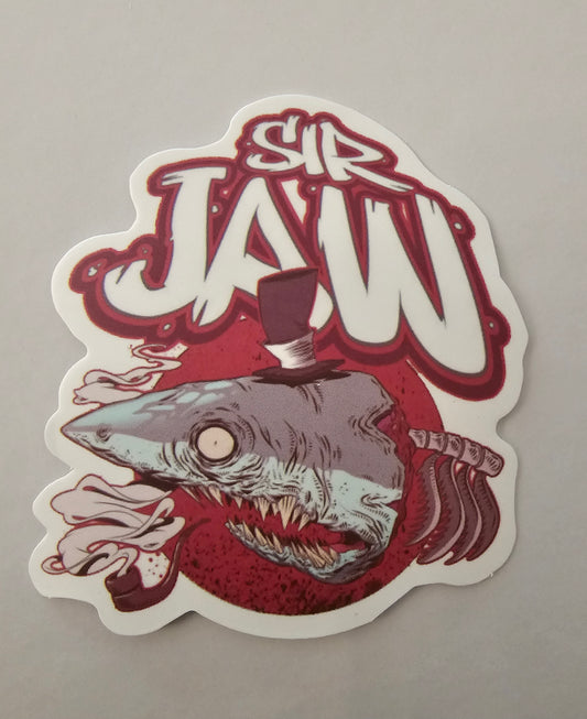 Sir jaw sticker