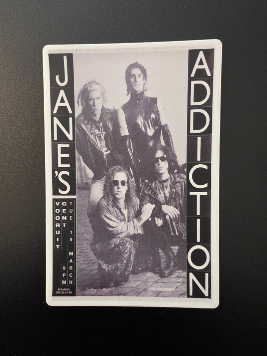 Jane's Addiction Jumbo Sticker