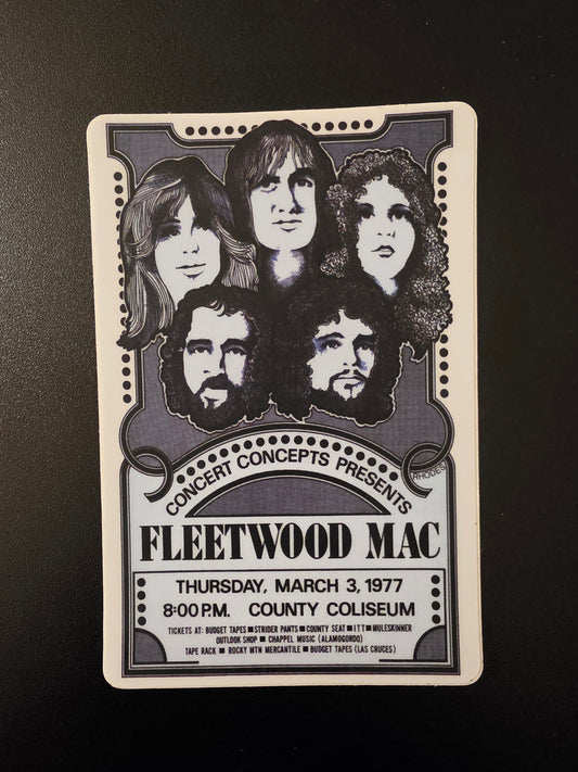Fleetwood Mac Jumbo Sticker