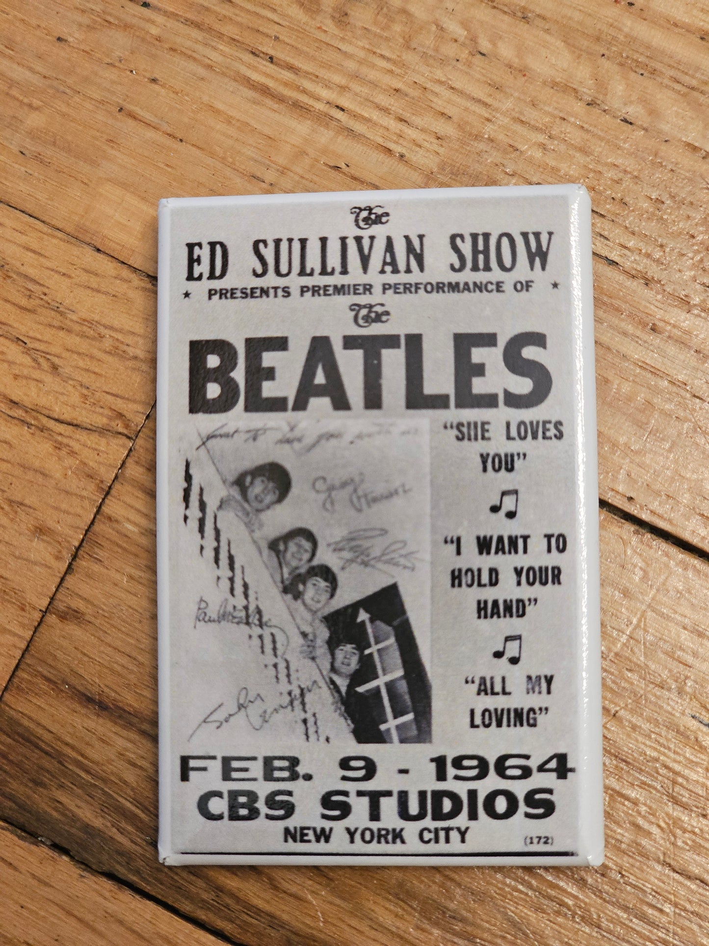Showprint  Concert Poster Buttons 1.75" x 2.75"