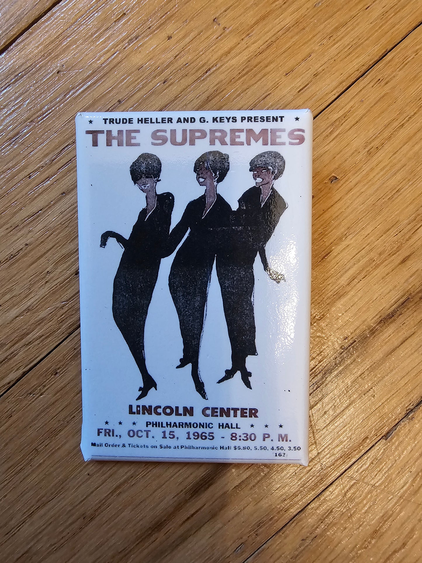 Showprint  Concert Poster Buttons 1.75" x 2.75"