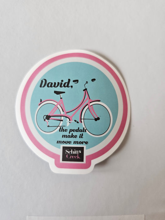 David Bike Sticker