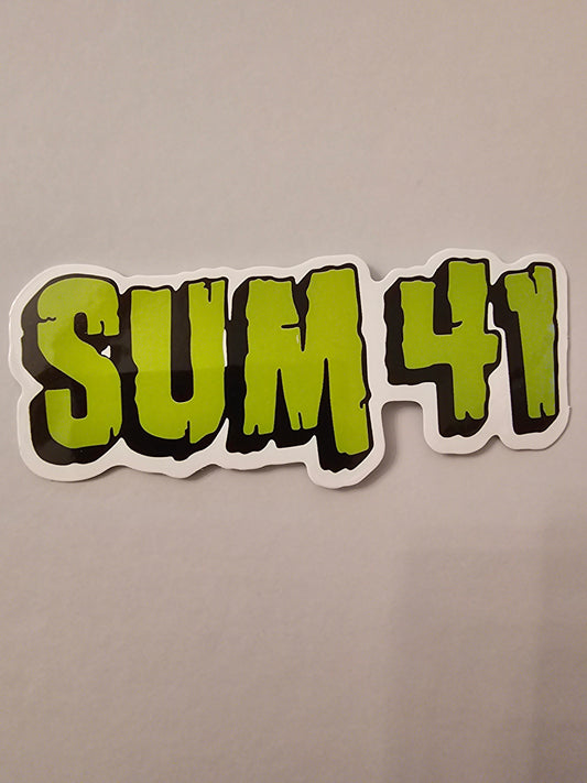 Sum 41 Glossy Sticker