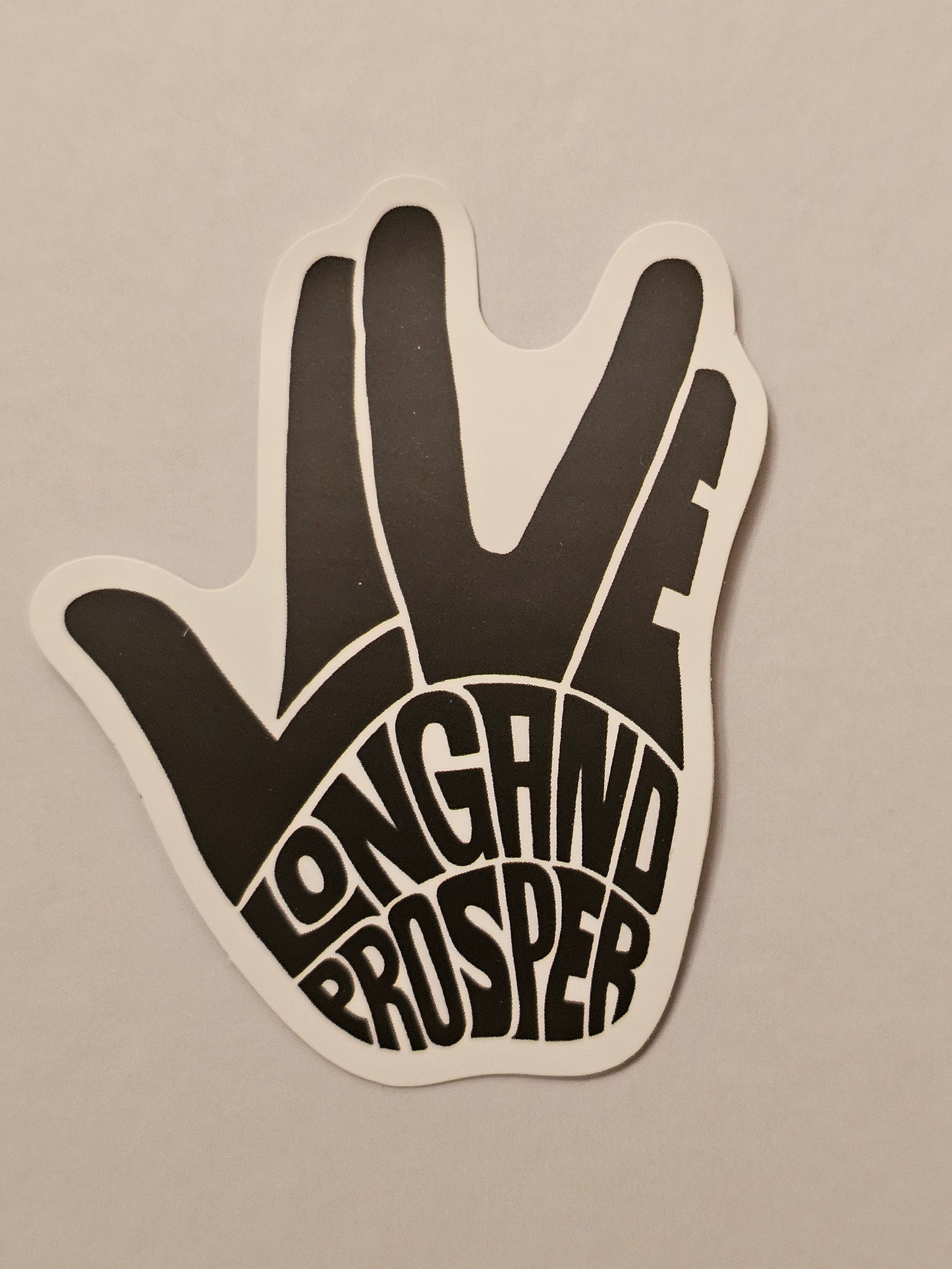 Live long and prosper sticker