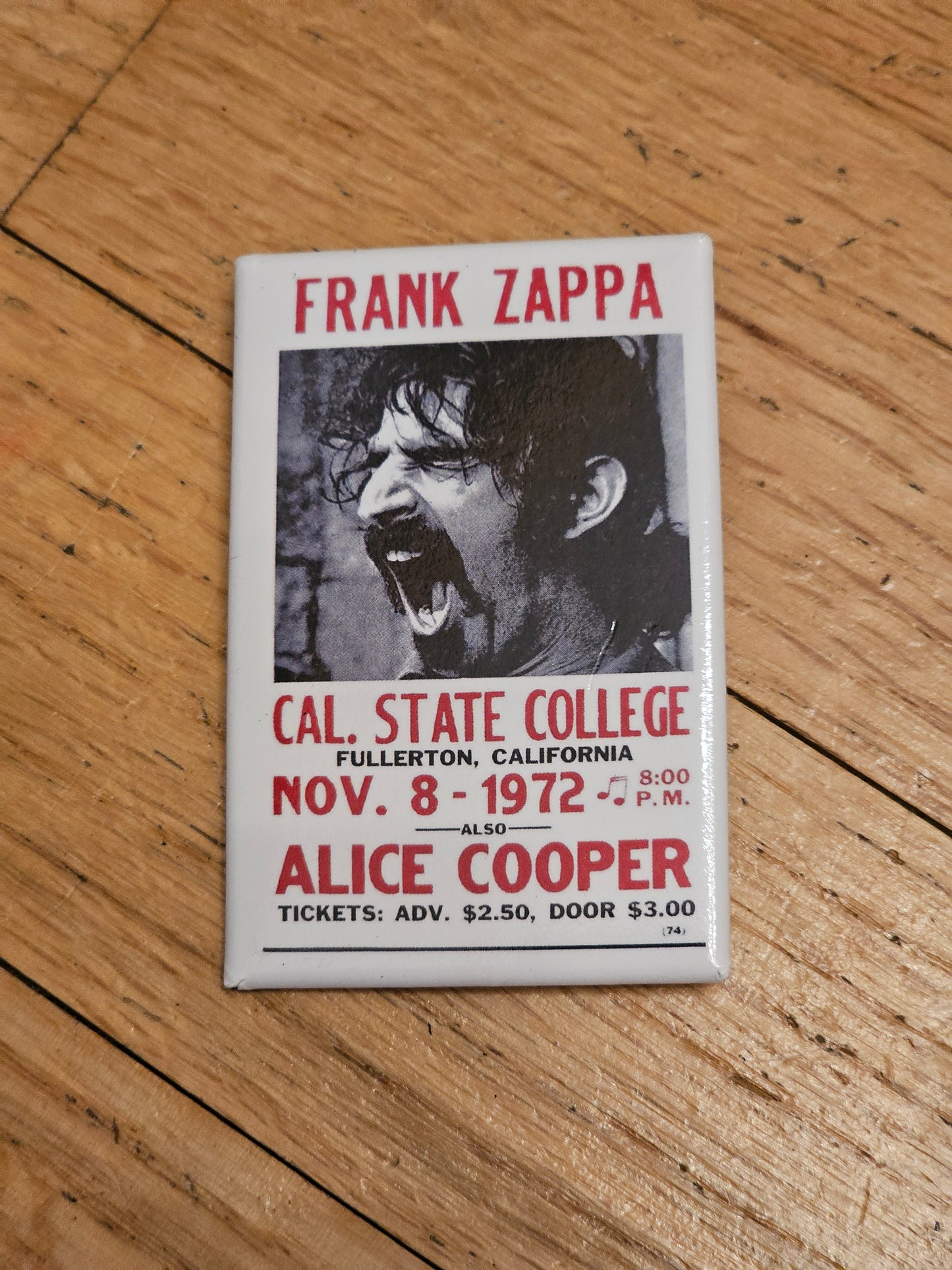 Showprint  Concert Poster Buttons 1.75" x 2.75"