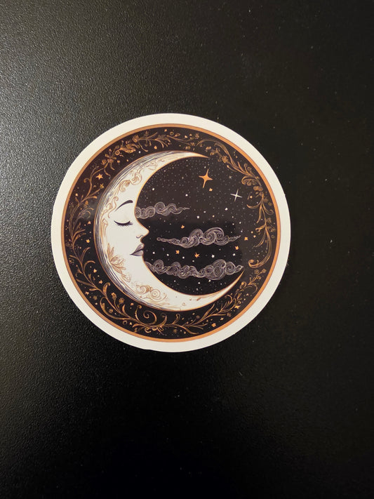 Moon Sticker