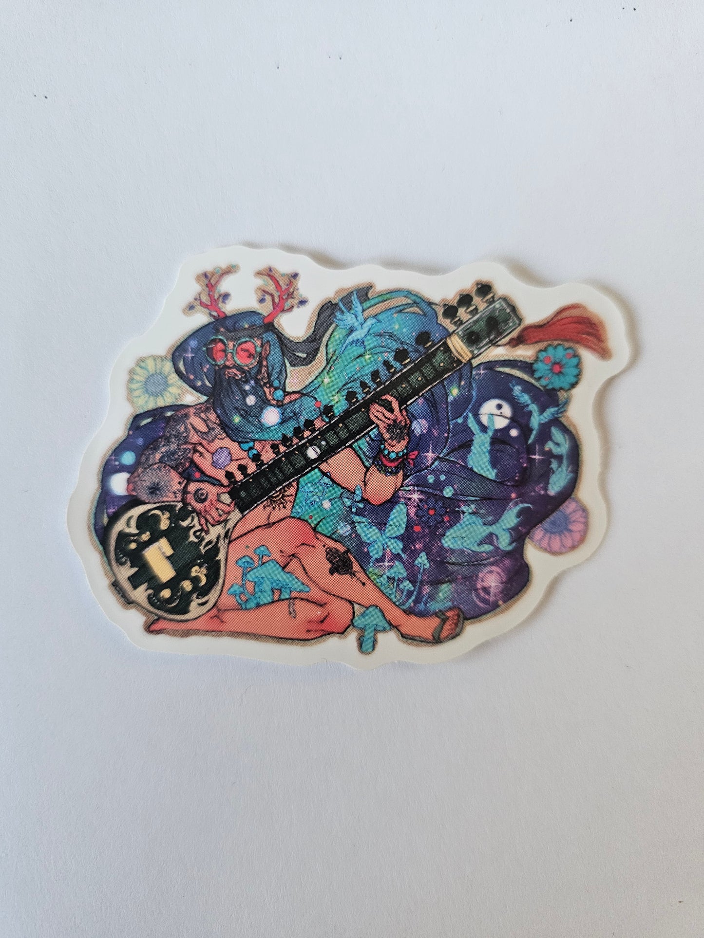 Psychedelic Music Sticker