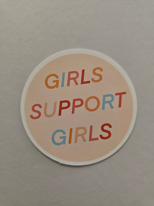 Girls Support Girls Sticker