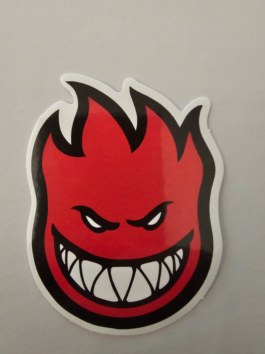 Red Spitfire Sticker