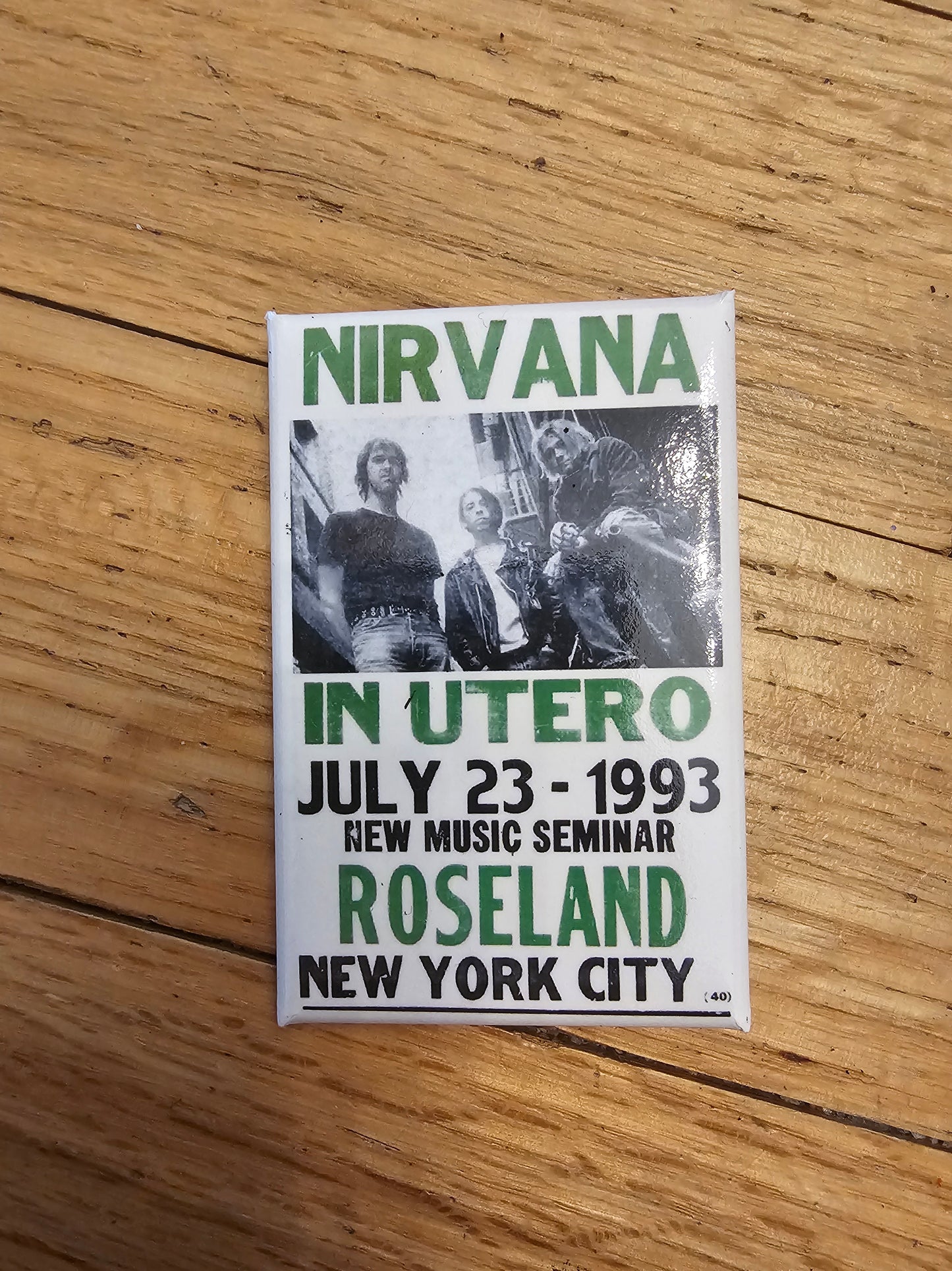 Showprint  Concert Poster Buttons 1.75" x 2.75"