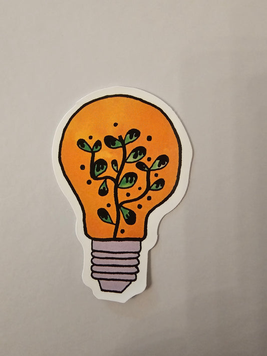 Lightbulb Sticker