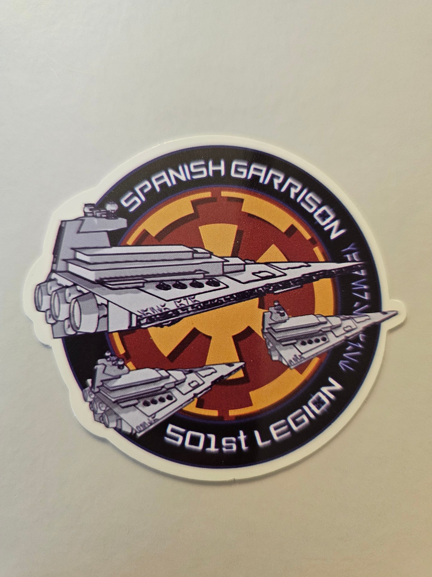 Spanish Garrison Sticker
