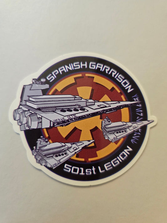 Spanish Garrison Sticker